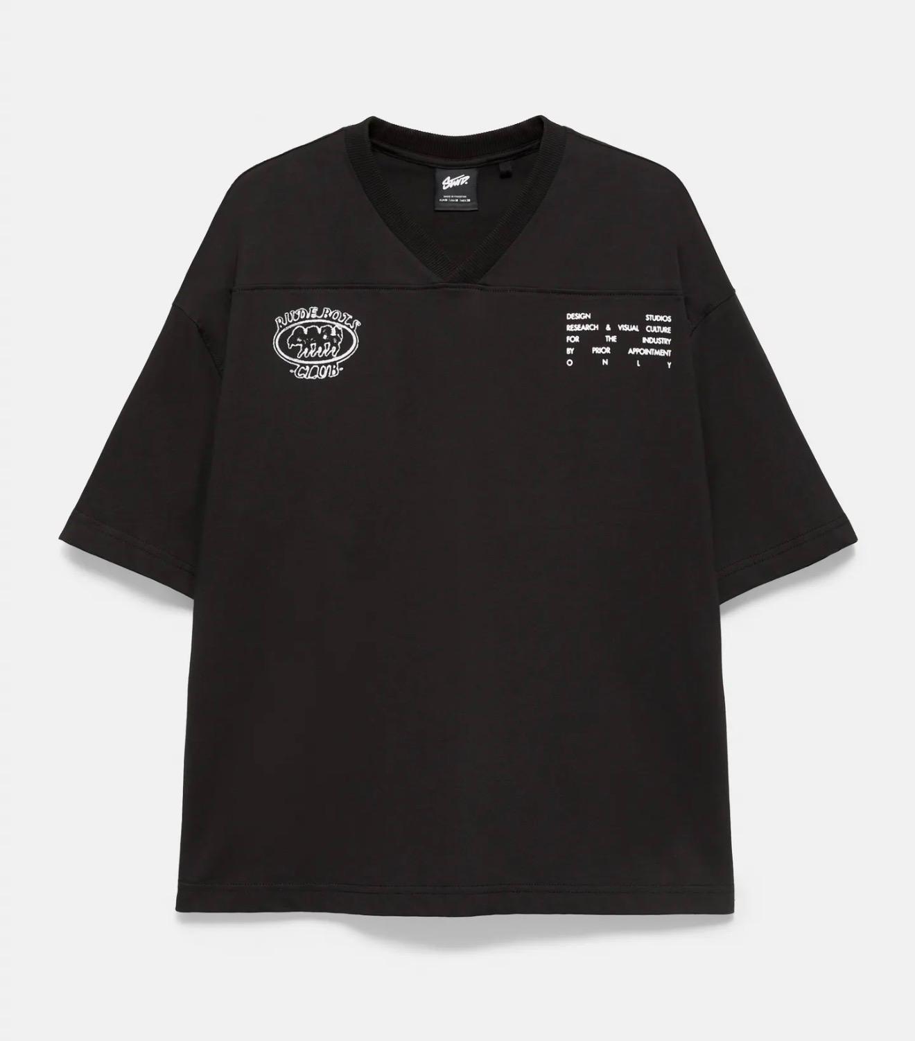 printed t-shirt V-neck