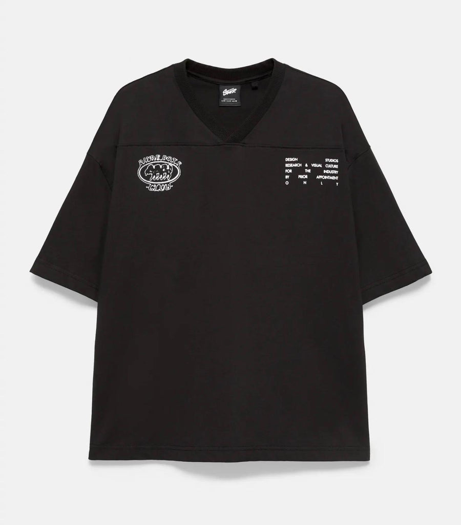 printed t-shirt V-neck