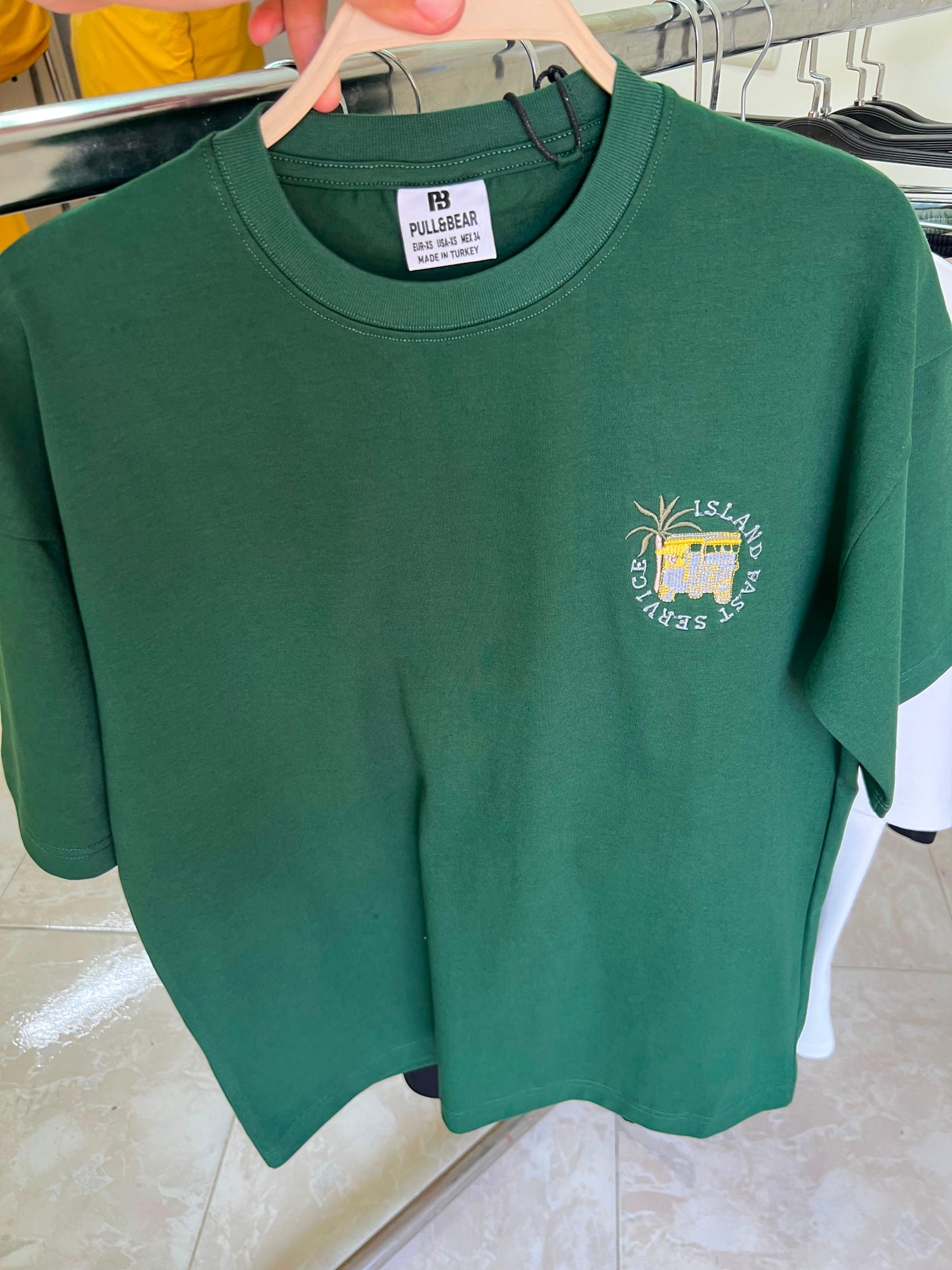 printed t-shirt Green