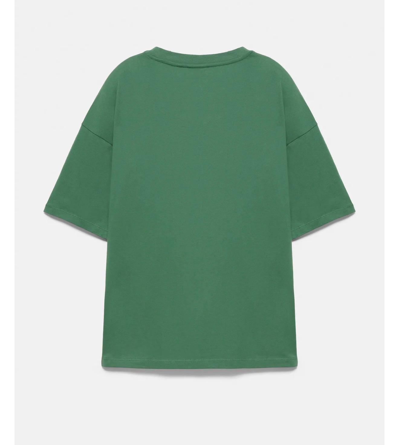 printed t-shirt Green