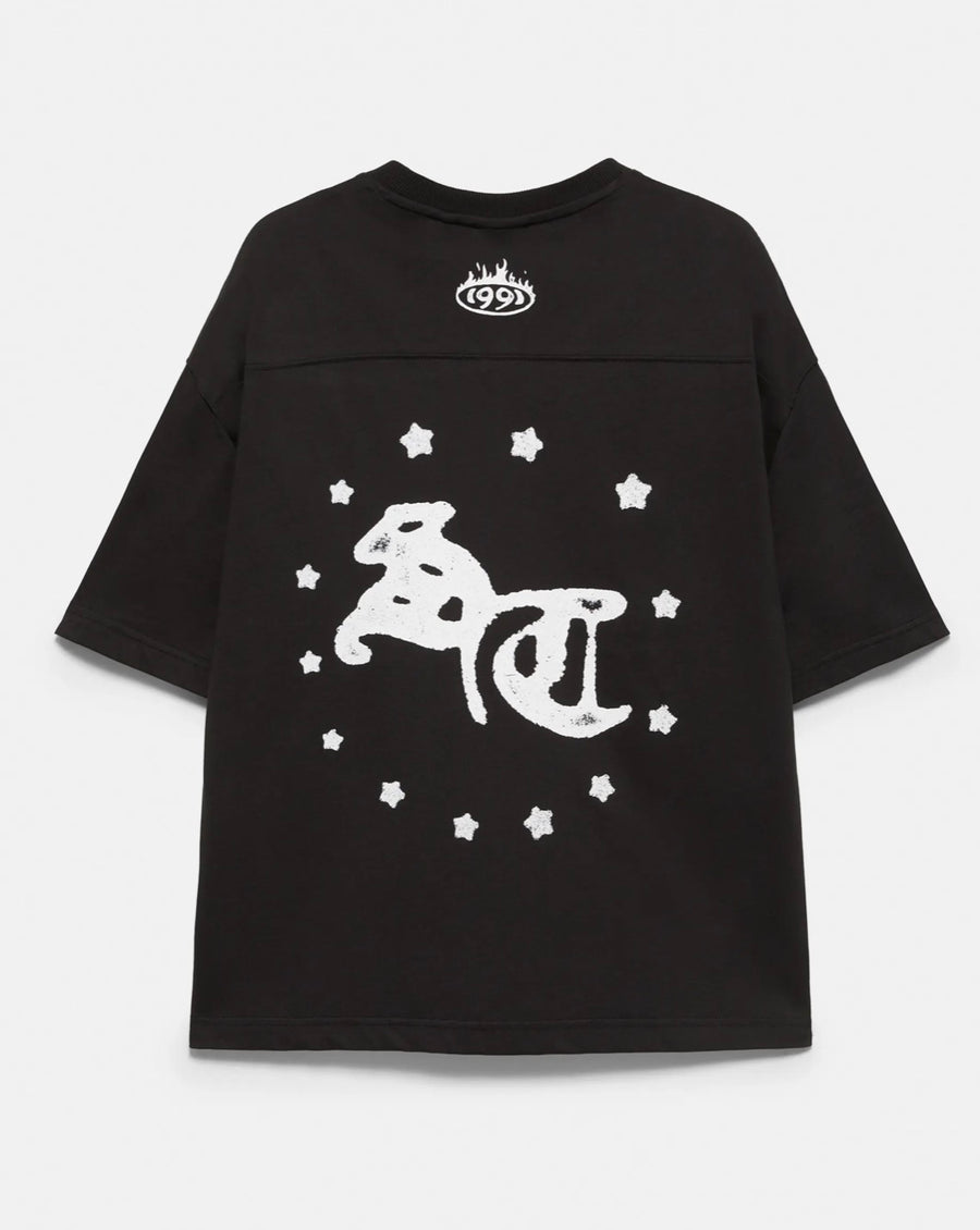 printed t-shirt V-neck