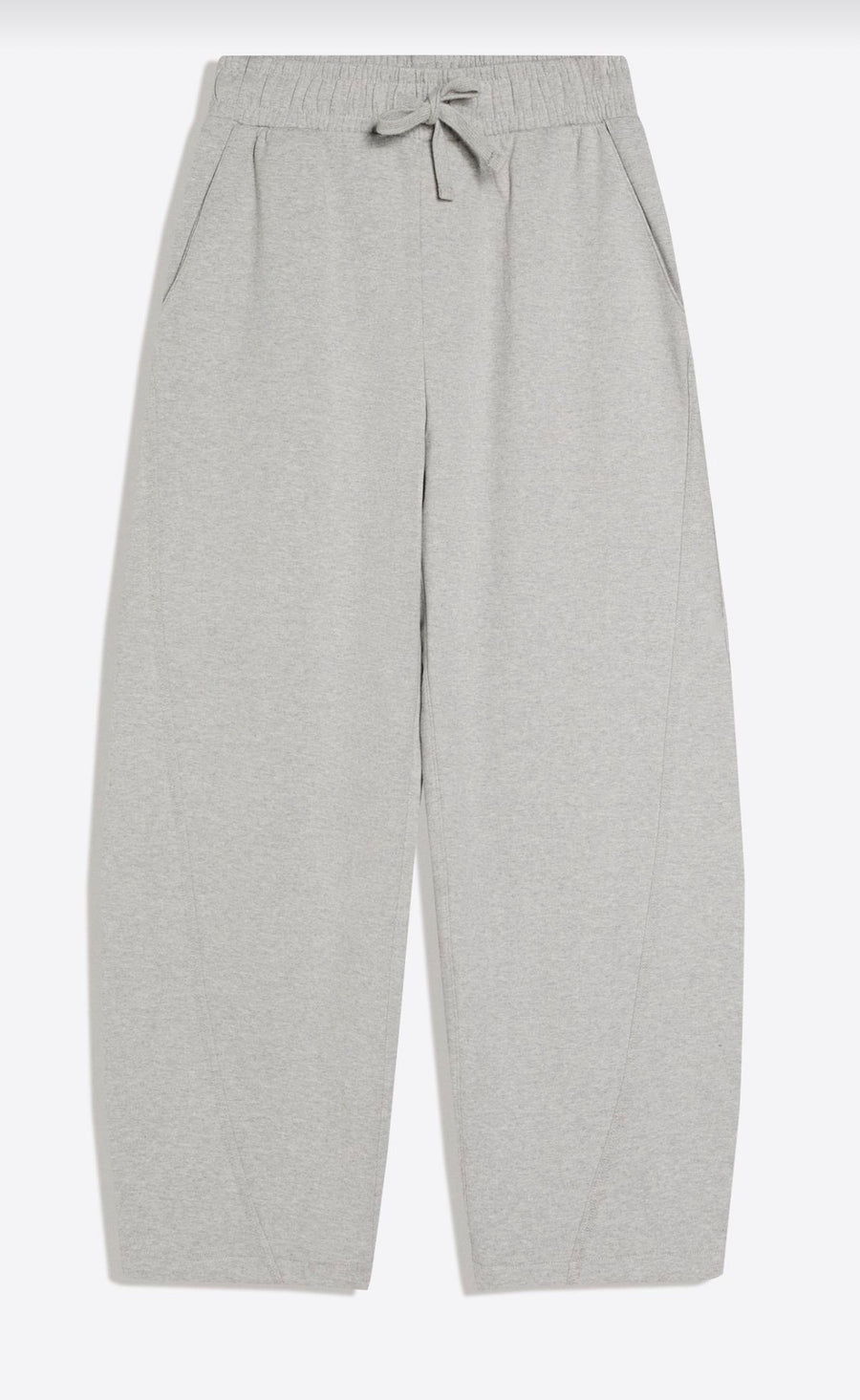 Ballon fit sweatpants gray