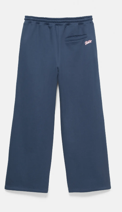 STWD wide-leg joggers (blue)
